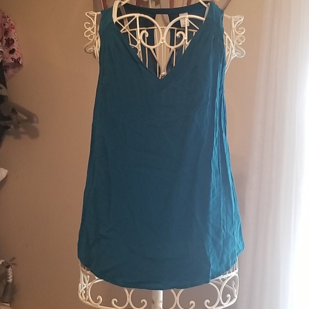 Torquise Dressy tank